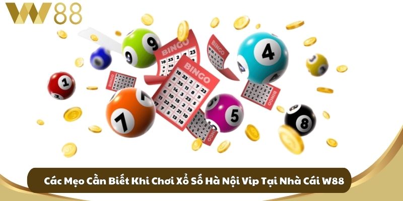 Các Mẹo Cần Biết Khi Chơi Xổ Số Hà Nội Vip Tại Nhà Cái W88