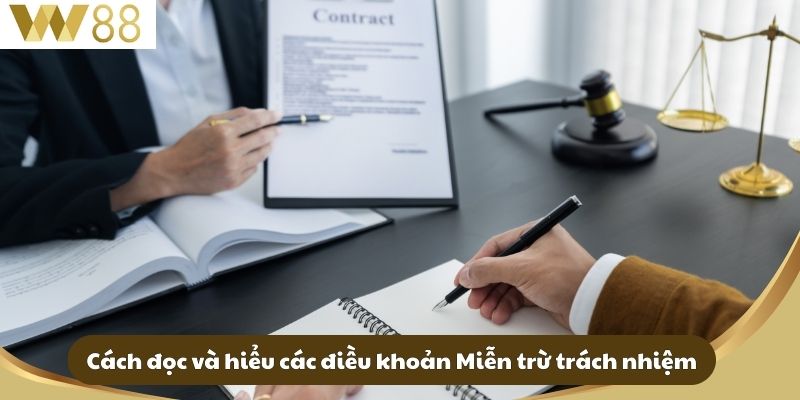 Cách đọc và hiểu các điều khoản Miễn trừ trách nhiệm